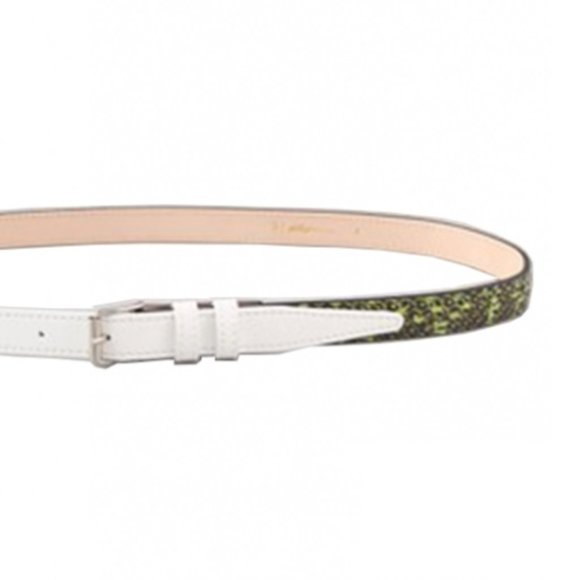 3.1 PHILLIP LIM TWO TONE 20MM TROUSER BELT main image 6